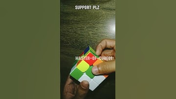 how to solve a cube again by one algorithm #subscribe#viral #reels#rubikscube#trending#shorts#short.