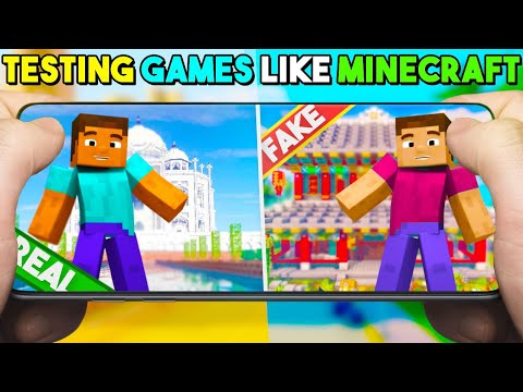 मेरे फोन पर फिर से *वास्तविक* गेम जैसे Minecraft की कोशिश कर रहे हैं.... क्या वे कोई अच्छे हैं ?? #1