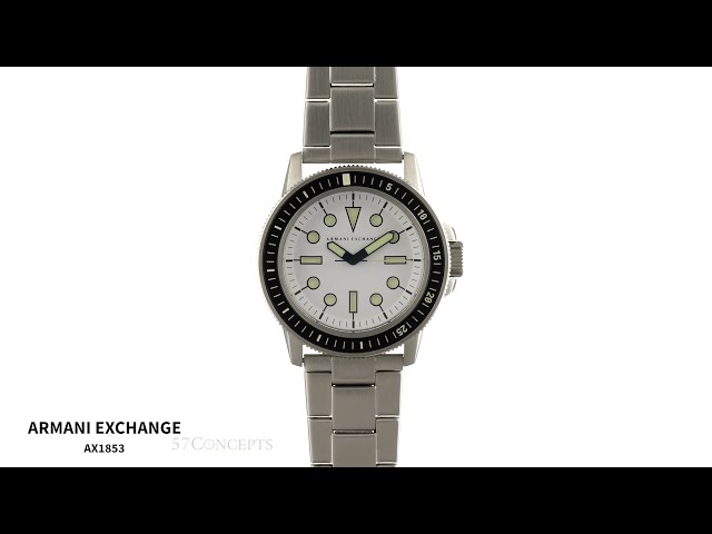 Armani Exchange AX1853 męski Leonardo YouTube • Zegarek 