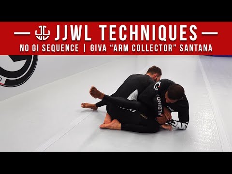 JJWL Techniques: No Gi Sequence with Master Giva Santana