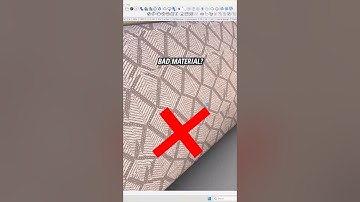 SketchUp texture hack you didn’t know you needed #sketchup #3d #interiordesign