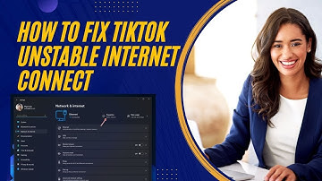 How To Fix TikTok Unstable Internet Connect | Muhammad Asif Khan 2.0