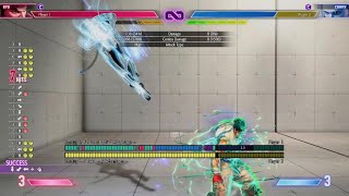 SF6 Ryu - Donkey Kick Max Corner Carry Combo.