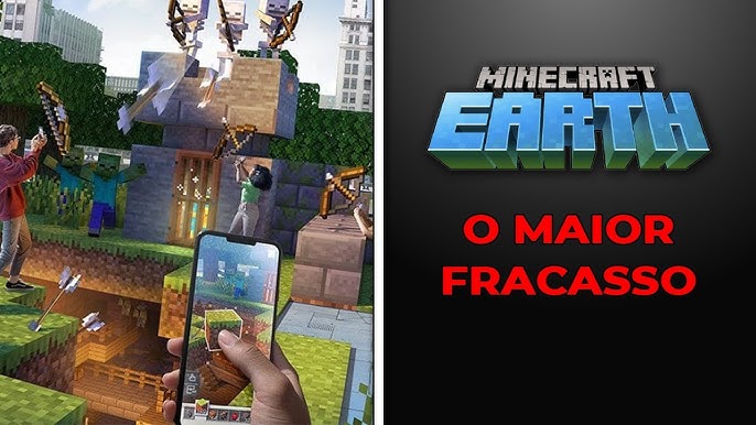 MINECRAFT EARTH - AINDA DÁ PRA JOGAR MAS NÃO POR MUITO TEMPO