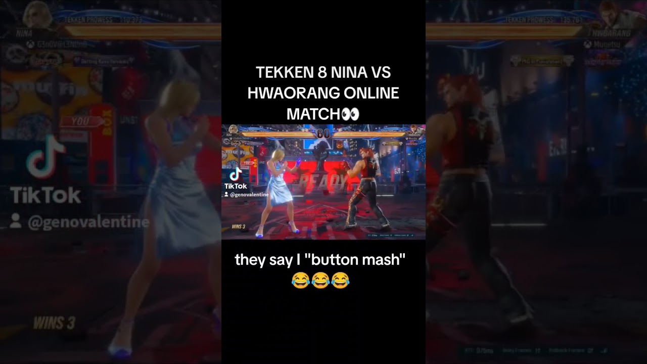TEKKEN 8 NINA VS HIGH LEVEL HWAORANG 👀 