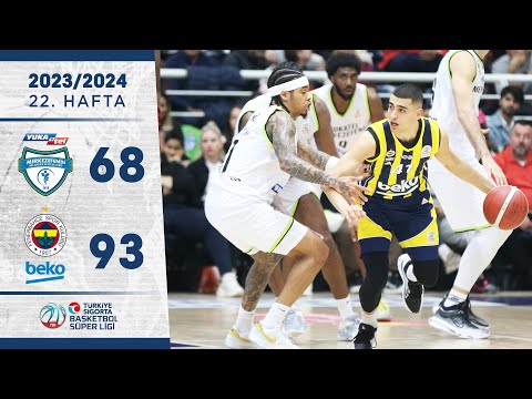 Yukatel Merkezefendi BB (68-93) Fenerbahçe Beko - Türkiye Sigorta Basketbol Süper Ligi - 2023/24