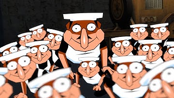 29 fake 1 sandvich | Pizza Tower (Source Filmmaker animation)