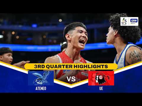 ATENEO vs UE | 3RD QUARTER HIGHLIGHTS | UAAP SEASON 89 MEN’S BASKETBALL