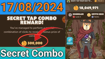 Memefi Daily Combo 17 Aug 2024 | today memefi 5,00,000 coin