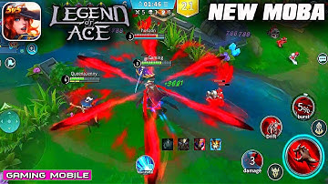 Legend of Ace - New MOBA English Version (Android/IOS Gameplay)