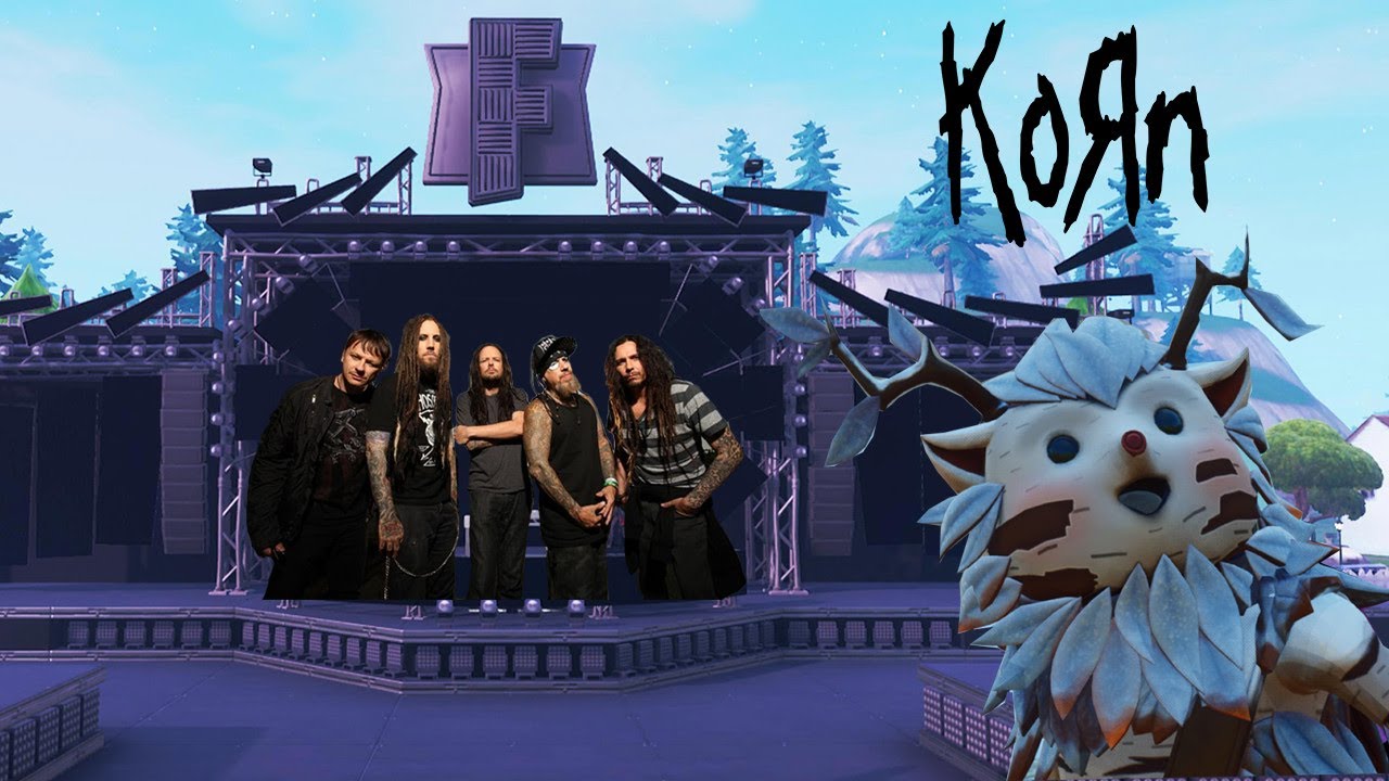 KORN PERFORMS LIVE IN FORTNITE!?!? (Jonesy made them do it!) Rogue