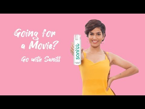 Sanitt Spray - Going For A Movie | #GoWithSanitt | Portable Toilet Seat Sanitizer |10 Sec