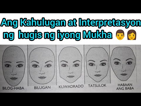 Vlog#26 |  Kahulugan at Interpretasyon ng hugis ng iyong Mukha