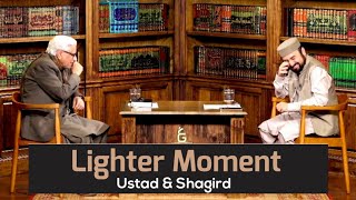 Lighter Moment During Live Session - Javed Ahmad Ghamidi