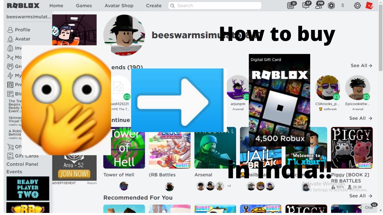How To Buy Robux Giftcards In India Roblox Youtube - where do you buy robux gift cards
