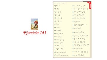 Algebra de Baldor: Ejercicio 141 - Completo