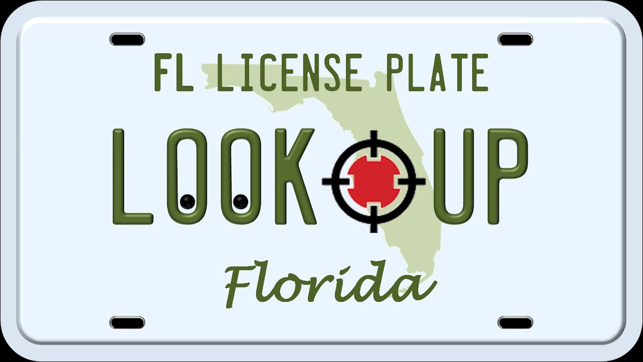 How to Search a Florida License Plate Number