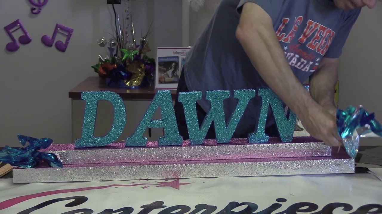 Centerpiece Tutorial Candle Lighting Board YouTube