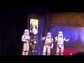 StormTroopers Before Stars of the Saga Talk Show at Star Wars Weekends 2014, Sing the Frozen Song!