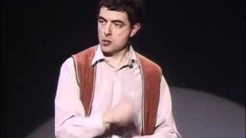 Rowan Atkinson Live   Star of Mr Bean   Funny invisible drum www keepvid com