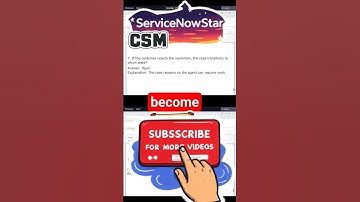Servicenow CIS-CSM Exam questions #servicenow #csm #customerservicemanagement #casestatus