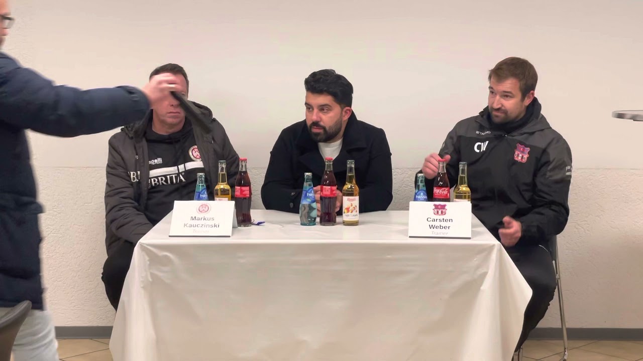 Pressekonferenz Türk Gücü Friedberg - SV Wehen Wiesbaden 10.11.2021