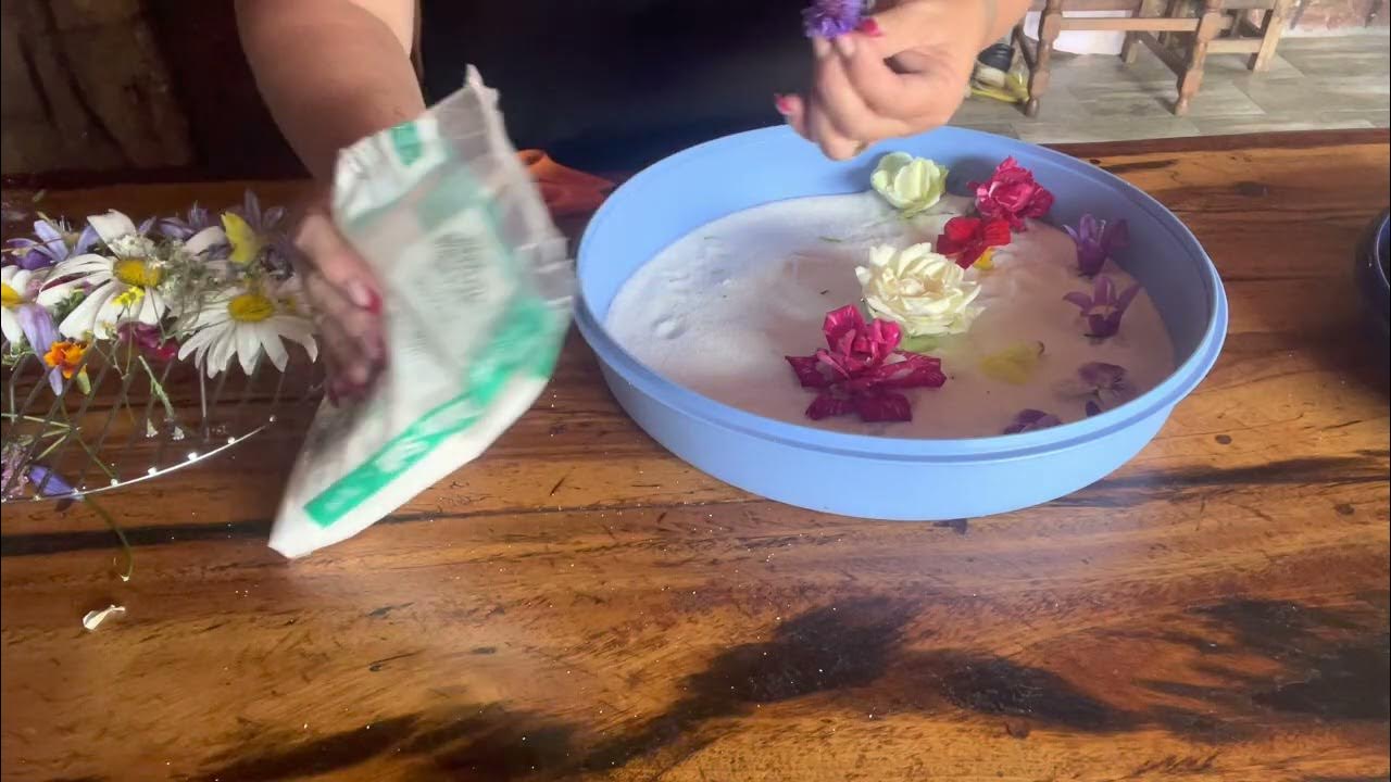 Preserving /dry flowers in table salt 107 YouTube