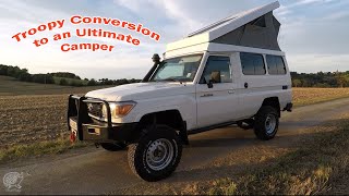 Toyota Land Cruiser HZJ 78 Troopy Ultimate Camper Conversion, Offroad, Roomtour