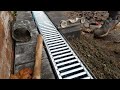 How to install a driveway - installing the edging - Landscaping uk - VLOG05