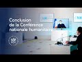 Conclusion de la Conférence nationale humanitaire | Emmanuel Macron