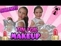 Tin Foil makeup challenge - Nos reta Kitty Sweety y retamos a Juega Ainhoa