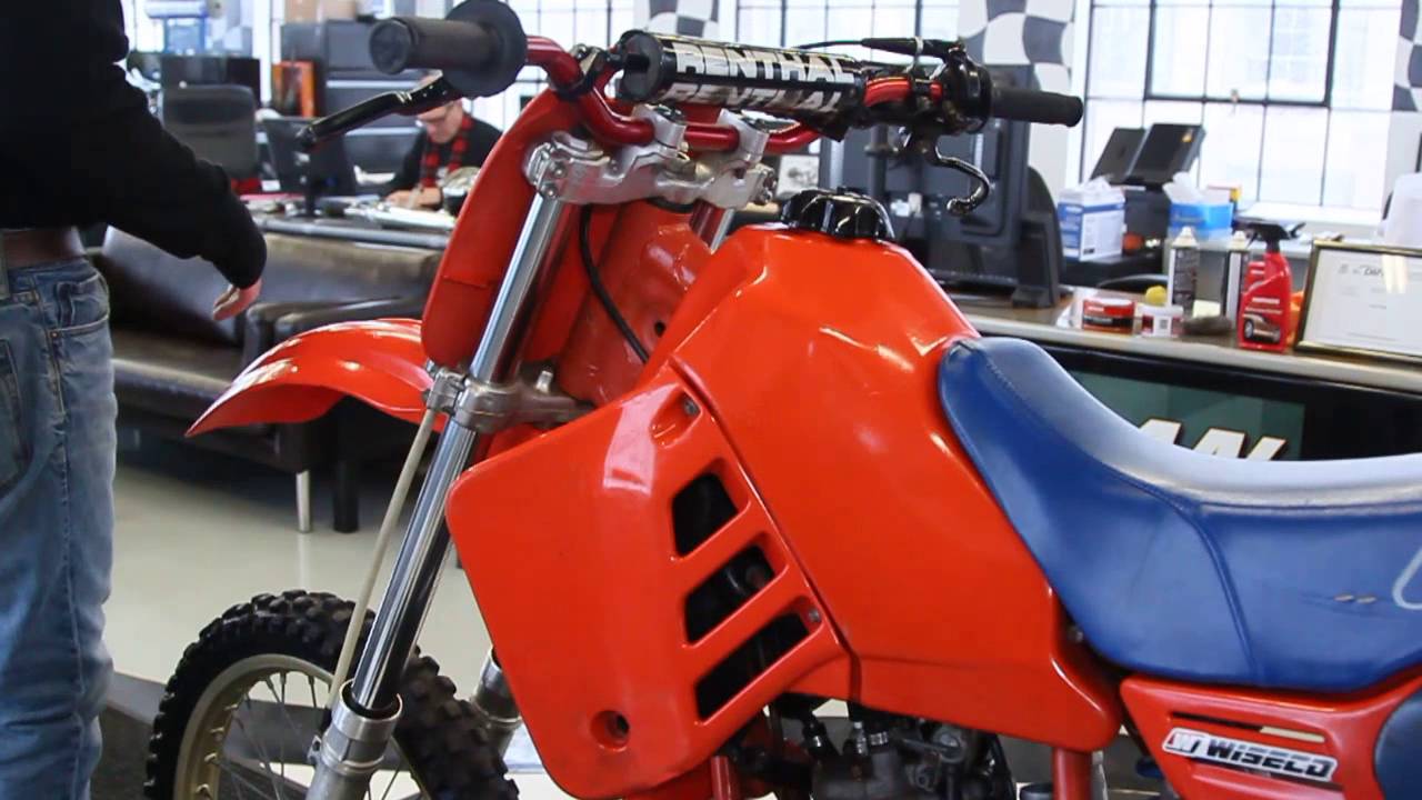 new england motorcycle museum in rockville ct 1986 Honda CR125