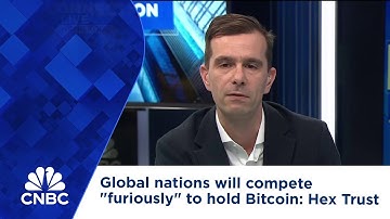 Global nations will compete "furiously" to hold Bitcoin: Hex Trust
