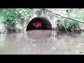 Unclogging and Walking Through Lake Drain Culvert