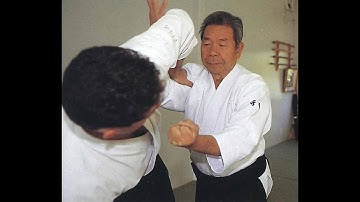 Morihiro Saito Sensei 9th Dan Demonstrating  Atemi Waza Opportunities In Aikido