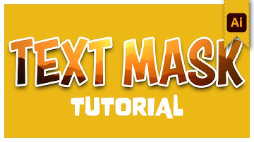 How to Create a Text Mask in Adobe Illustrator