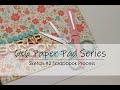 "Scraproom Crop" | 6x6 Paper Pad Sketch Series | Scrapbook Process #152