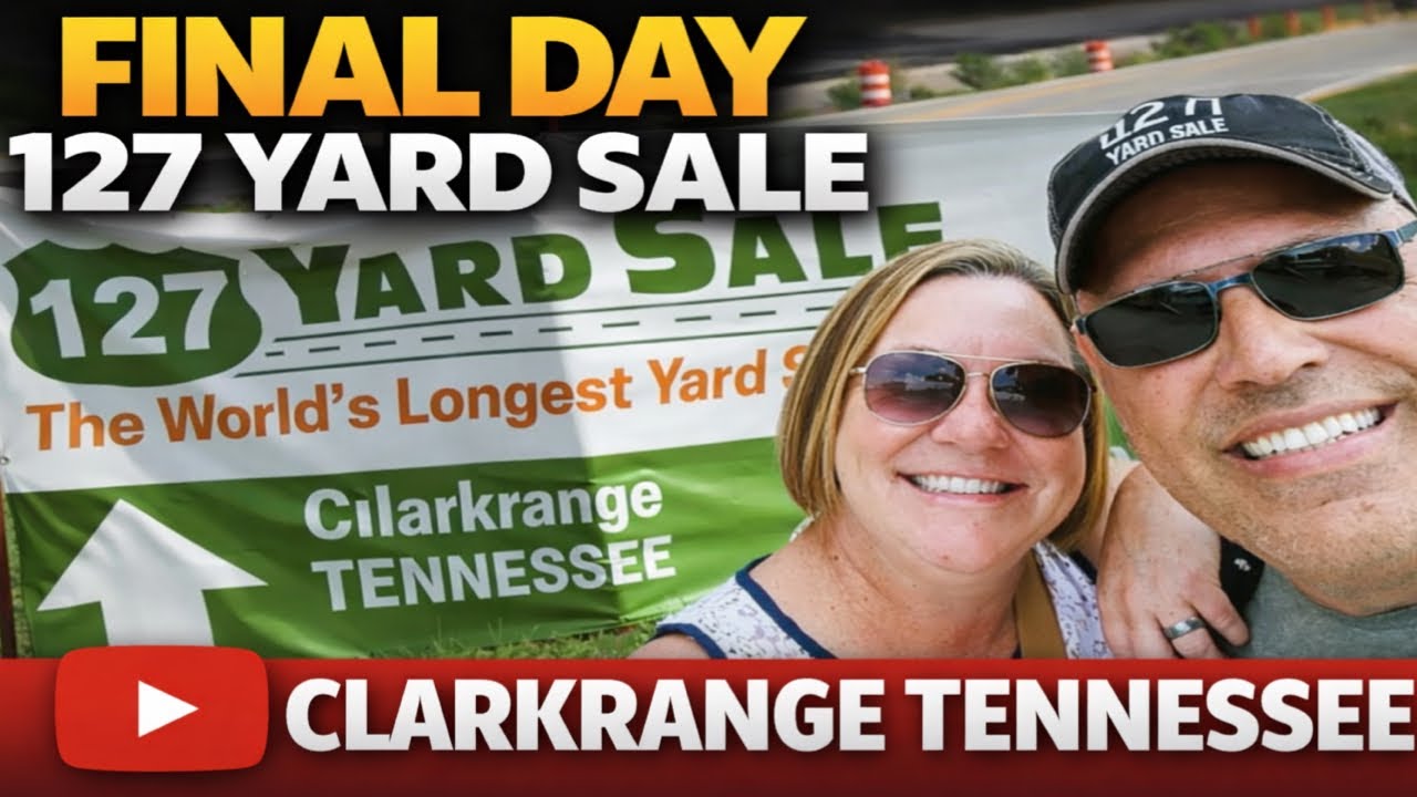 The 127 World's Longest Yard Sale - Clarkrange, Tennessee - Final Day ...