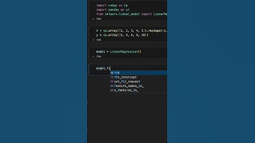 Learn How to Train a Linear Regression Model in Python in Under 60 Seconds! #datascience