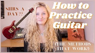 How to REALLY Practice Guitar Effectively | Improve technique and accomplish your playing goals!