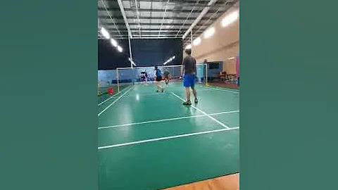 Sky badminton  Dave Jo/ diane rommel