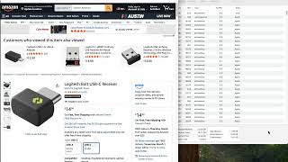 Logi Bolt USB C Dongle For Logitech Keyboard or Mouse