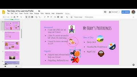 How to Circle Items in Google Slides
