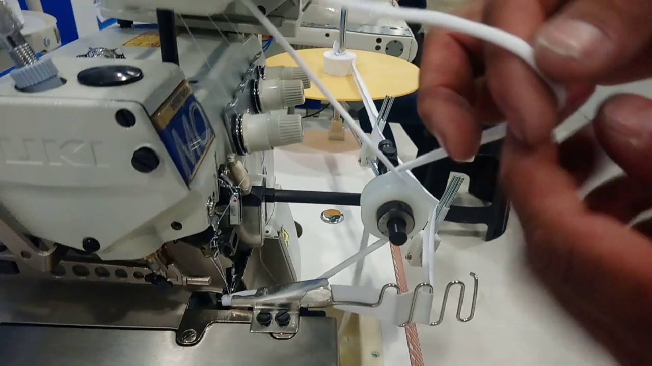 ¡Sorprendente lo que hace esta máquina! | Overlock para hacer tirantes