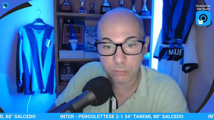 LIVE MATCH REACTION INTER-PERGOLETTESE: AMICHEVOLE [NO STREAMING]