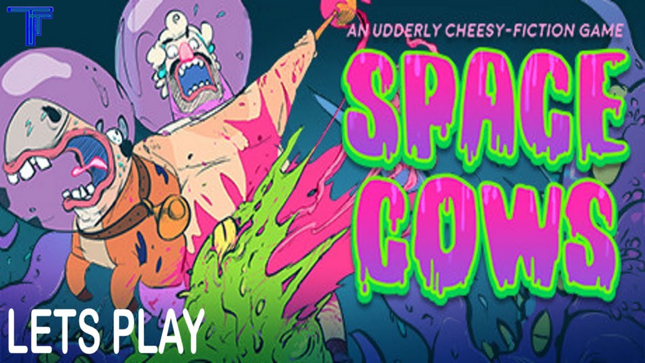 Space Cows Game Play - New Space Twin-Stick Shooter - Kinda Review