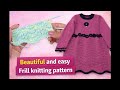Easy Frill knitting tutorial 🤩