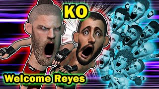 Dominick Reyes Joins the Ghost Club by Jiri Spinning Elbow