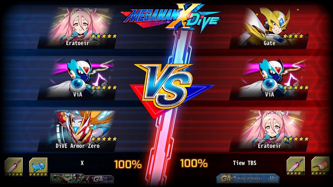 [Mega Man X DiVE] Season 27 Ranked Match 3 + Rematch Gate ViA