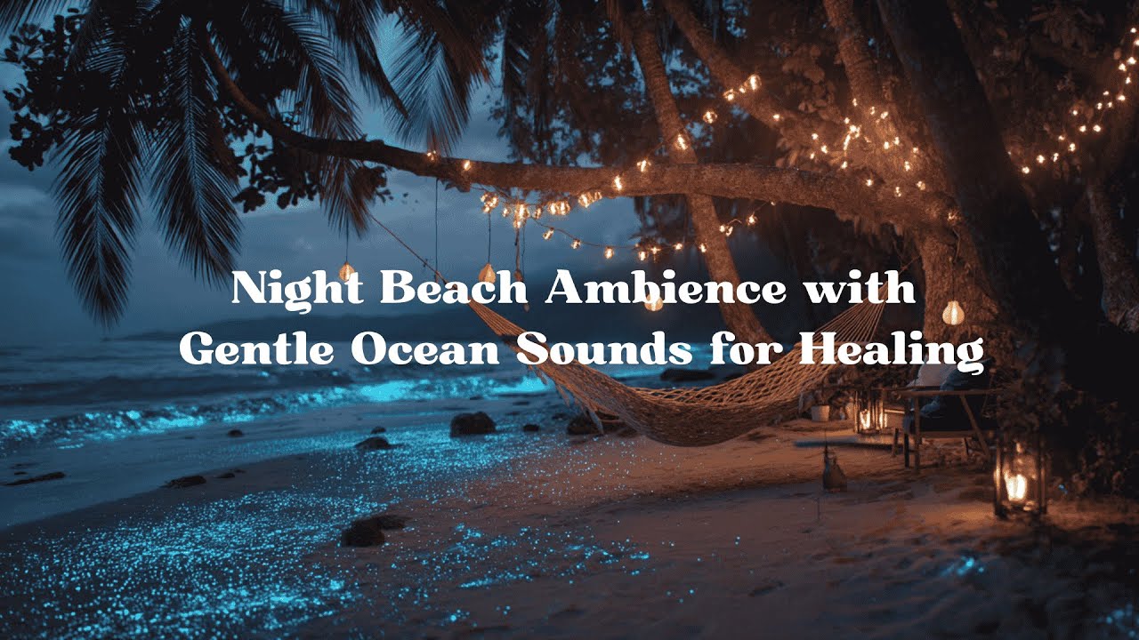 [10min] Evening Beach AmbienceㅣWave ASMR | Deep Relaxation: A Masterpiece of Grace